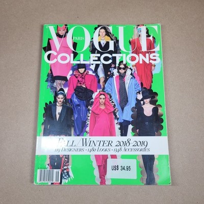 VOGUE PARIS COLLECTIONS Fall Winter 2018-2019 No 26 Fashion Magazine 
