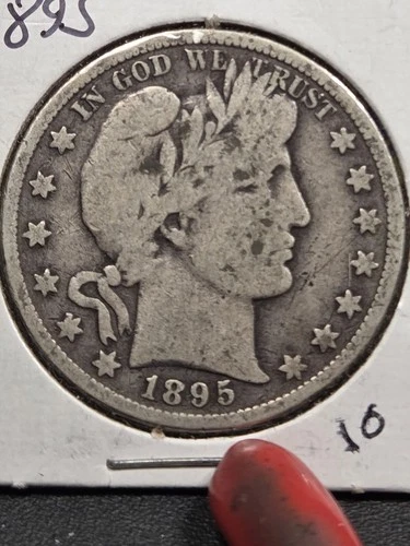 1895 Barber Half Dollar