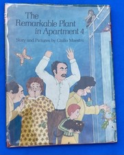 The Remarkable Plant in Apartment 4 - Giulio Maestro - HB/DJ First Printing 1973