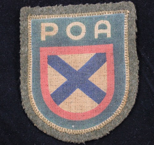 WWII German POA Russian Liberation Army Sleeve Patch – BeVo Cotton