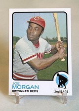Joe Morgan 2016 Topps #BB-22 Berger’s Best Cincinnati Reds HOF