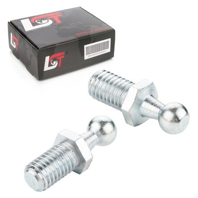 2x Kugelgelenk Zapfen Gasfeder M10 Gewinde 10mm Kugelkopf DIN71803 für BMW 5er