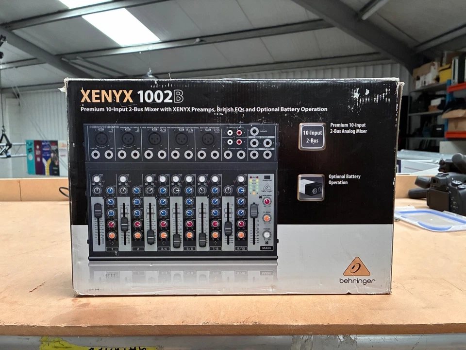 Behringer XENYX 1002B 10-Input 2-Bus Mixer - Image 1 of 4