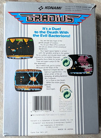 Gradius - NES - Nintendo Entertainment System | CIB - 1985 - PAL B -