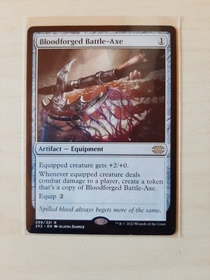 Magic Double Masters Bloodforged Battle-Axe / Blutgeschmiedete Kriegsaxt