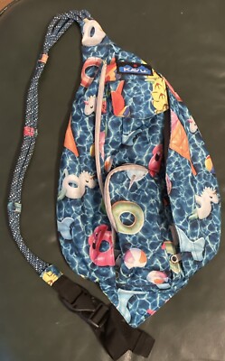 KAVU Float Riot Rope Sling Bag Compact Lightweight Crossbody Bag