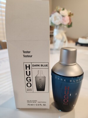Hugo Boss Dark Blue MAN EDT 2.5oz / 75ml-Tester Box with Cap | eBay