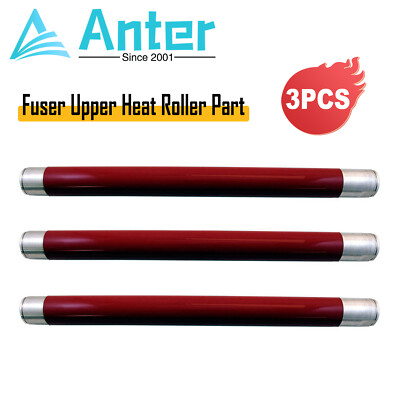 3PCS Fuser Upper Heat Roller Part for Xerox DocuColor 240, 242, 250, 252, 260