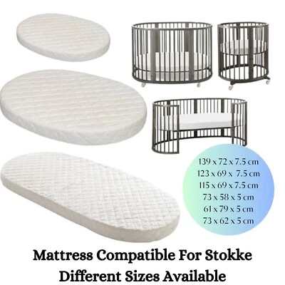 Replacement Mattress for Stokke Sleepi Cot & Stokke Sleepi Mini Different Sizes