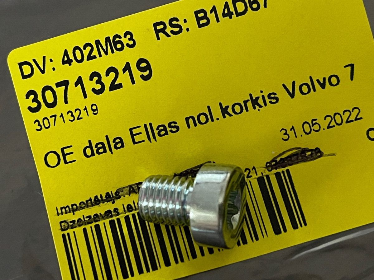 Magnetic Oil Refining Sump Plug | Focus MK2 ST/RS Magnetic Oil Refining Sump Plug | Focus MK2 ST/RS