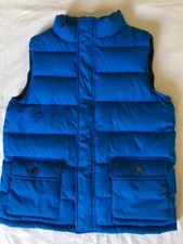 Gymboree Boy's Blue Quilted Vest Size L 10-12