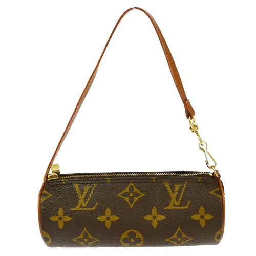 LOUIS VUITTON MONOGRAM PAPILLON ATTACHED POUCH BAG XX33082