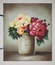 "Still Live", Original Impressionism Fine Art Oil on Canvas, 24"x20"