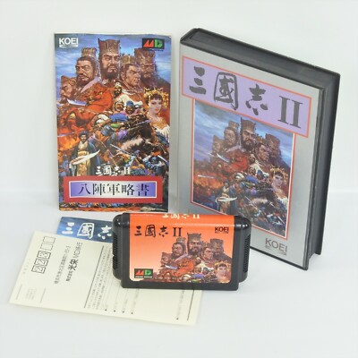 SANGOKUSHI II 2 Mega Drive Sega 2337 md