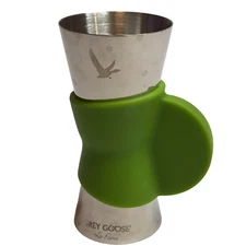 Jigger Bar Tools Cocktails, Measuring Measurement Steel Metal Grey Goose Vodka