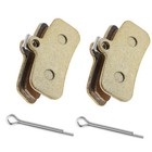 2 Pairs Bicycle Disc Brake Pads Compatible with Shimano Saint BR-M810 M820 Zee