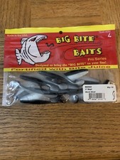 Big BiteBaits Shad Black Shad-Brand New-SHIPS N 24 HOURS