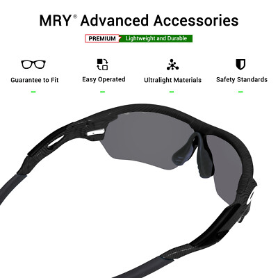 hdhut Replacement Earsocks for-Oakley RadarLock Path/Edge/XL Sunglasses