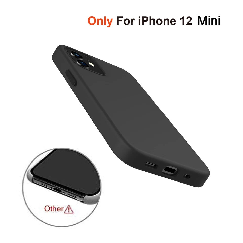 Funda de silicona líquida Luvvitt para Apple iPhone 13 Mini (5,4") Foto 2 de 4