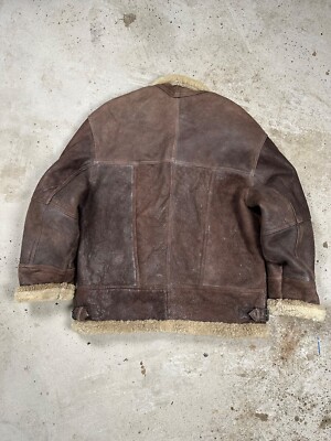 80–90s B-3 Type Sheepskin Leather Jacket 80–90s B-3 Type Sheepskin Leather Jacket Vintage 90s B3 Type