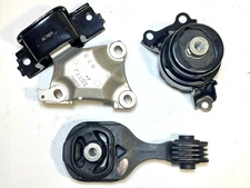 Hydraulic Motor Mount & Auto CVT Trans Mount Set for 16-22 Honda HR-V 1.8L FWD