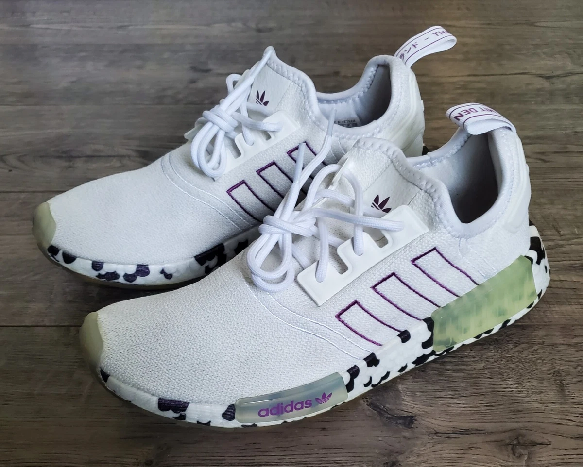 Adidas NMD_R1 Color Splash - White Active Purple W for sale | eBay