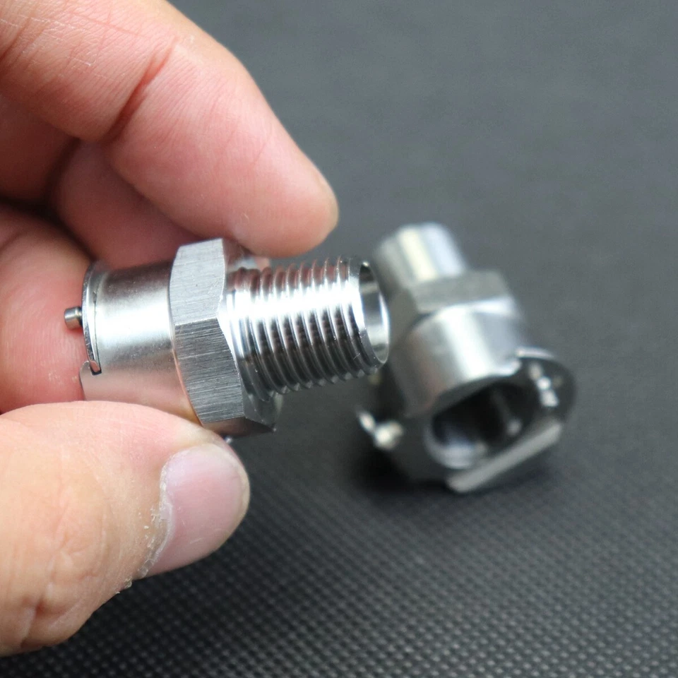 2pcs For Ducati Gas Fuel Fitting Female Metal Quick Release Disconnect Coupling - Image 4 of 4