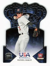 2015 Daniel Bakst Panini USA Baseball Crown Royale Die Cut Rookie
