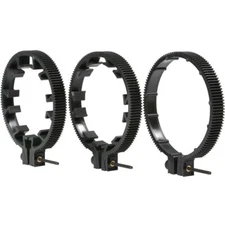 Movo FR3 Gear Ring for DSLR Follow Focus, 3-Piece Set 65/75/85mm  NEW