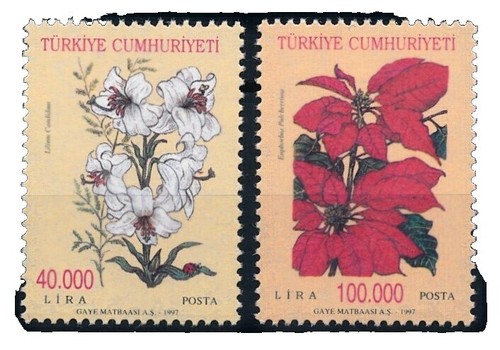 67522] Turkey 1985 Flora flowers blumen fleur MNH | eBay