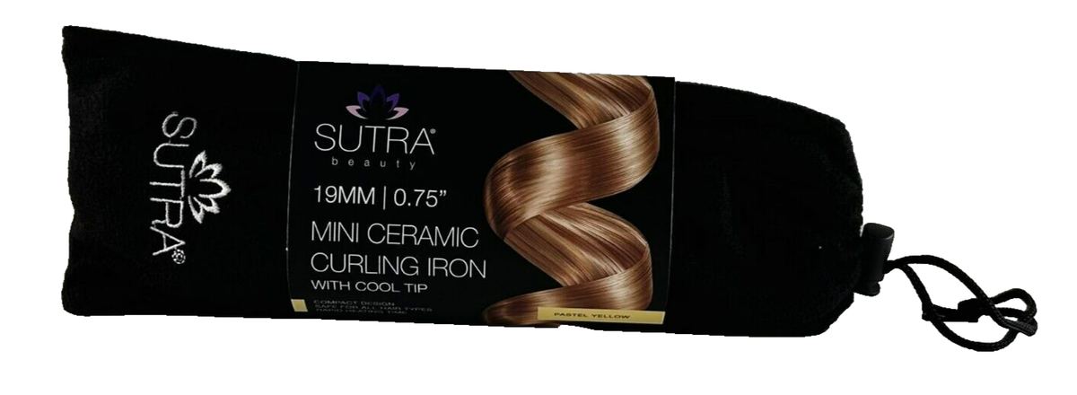 Sutra Mini 30CIM-B53 Travel Ceramic Curling Wand Cool Tip 