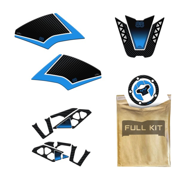Kit Tankaufkleber 3D Kompatibel Mit Suzuki Gsx 8S 2023 Motorradschutz-image