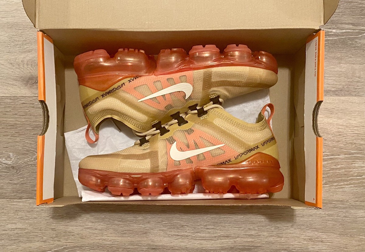 Nike Air Vapormax 2019 'Crimson Gold' Light Cream AR6631-701