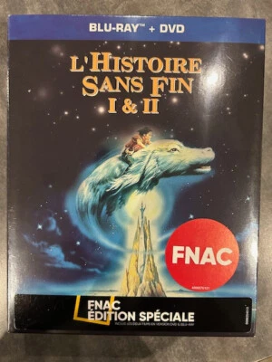 L'HISTOIRE SANS FIN 1 et 2 - film en BLU-RAY zone B + DVD collector édition FNAC - Photo 1/3