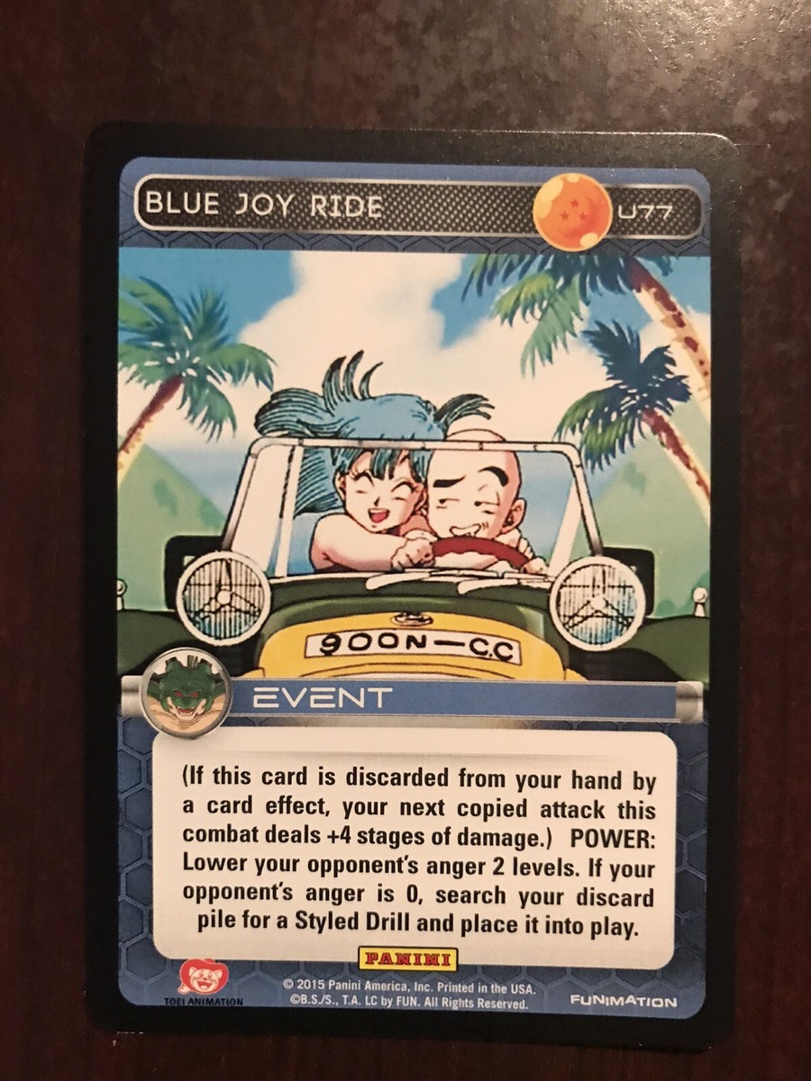 2015 Dragon Ball Z Heroes & Villains #U77 - Blue Joy Ride