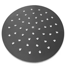LloydPans 12 Inch Hearth Bake Pizza Disks, Pre-Seasoned 12 inches, Dark Gray 