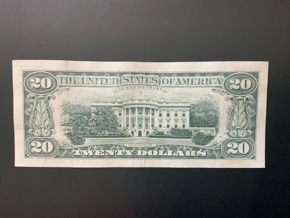 1993 $20 DOLLAR BILL J64858225A - Image 2 of 4