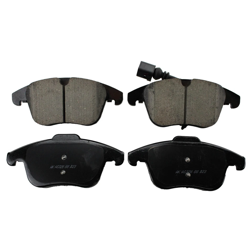 Akebono Euro Front Ceramic Disc Brake Pads For Audi Q3 Quattro VW Passat Tiguan - Image 2 of 4