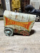 Vintage 1950's Ideal Davy Crockett Toy Wagon Incomplete Wagon Only