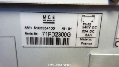 MGE COMET EXB 5103354100 - Batterie - HORS CÂBLES - Photo 4/4