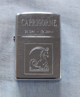 ZIPPO ZODIAC CAPRICORNE ORIGINAL 1998