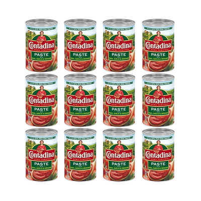 Contadina Tomato Paste Contadina Tomato Paste with Italian Herbs, 6 Oz (Pack of 