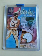 2020-21 Court Kings Artistic Endeavors Game Worn/Used Joel Embiid 063/149