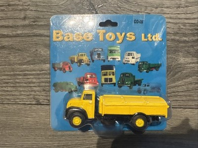 Base Toys CO-05, Leyland Comet 4 wheel Refuse Truck in gelb - Maßstab 1:76