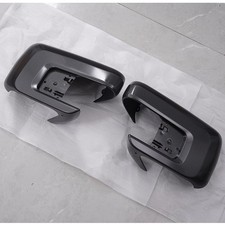 Tapa de cubierta de espejo retrovisor lateral gris carbonizado para Ford F150 F-150 2021-25