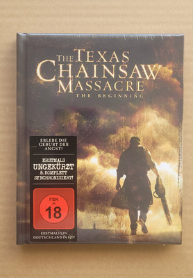 TEXAS CHAINSAW MASSACRE The Beginning - Mediabook Cover A - BLU-RAY - NEU & OVP