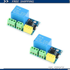 2Pcs WiFi Relay Module ESP8266 ESP01 ESP01S Smart Socket Arduino Home Remote