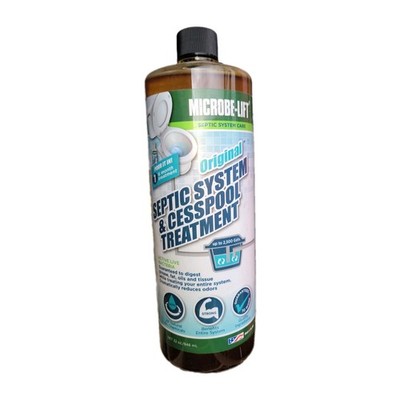 MICROBE-LIFT Natural Septic Tank Treatment - Liquid, Bio-Friendly Bacteria,