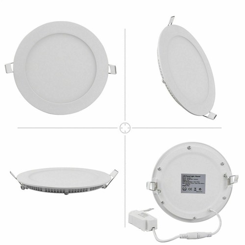 Ultraslim 3W 9W 12W 15W 18W 24W LED Panel Downlight Einbauleuchte Deckenleuchte - Bild 7 von 20