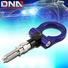 1.88edm European Car Anodized Brushed Blue Full Aluminum Racing Tow Hook Kit 1.88edm European Car Anodized Brushed Blue Full Aluminum Racing Tow Hook Kit